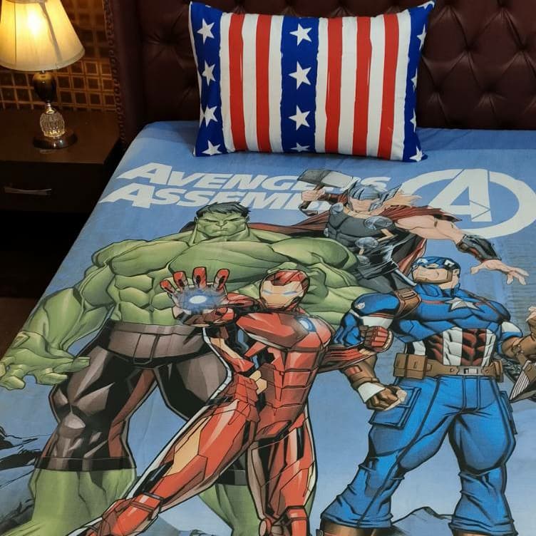 Avengers Assemble Bedsheet