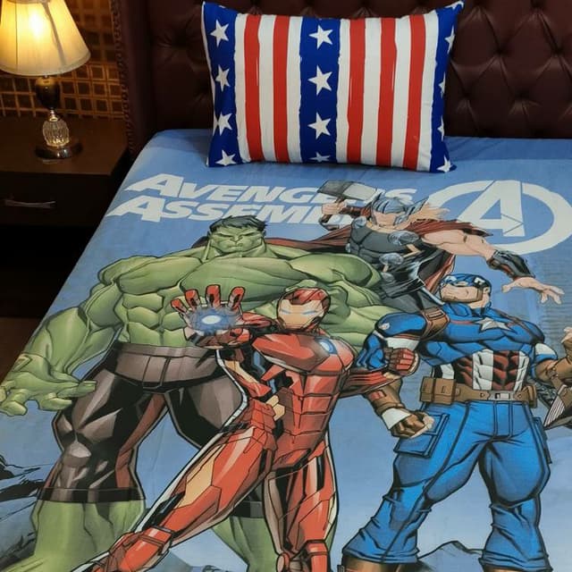 Avengers Assemble Bedsheet