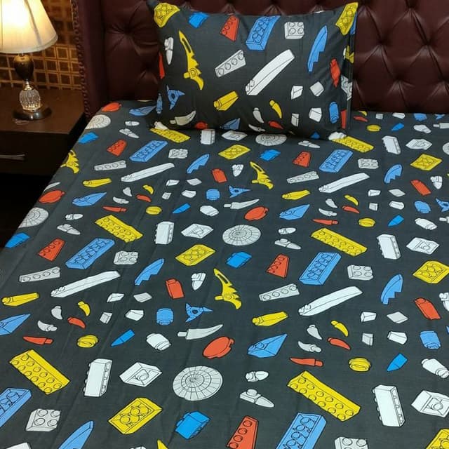 Lego Blocks Bedsheet