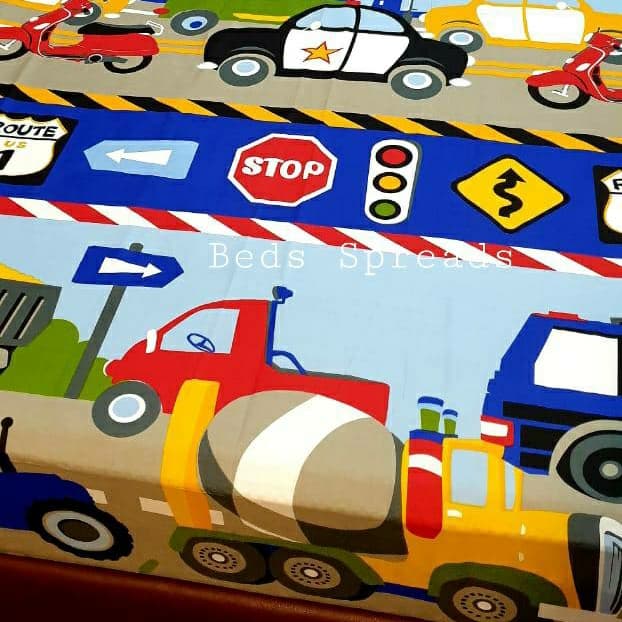 Police Car Bedsheet NBJ