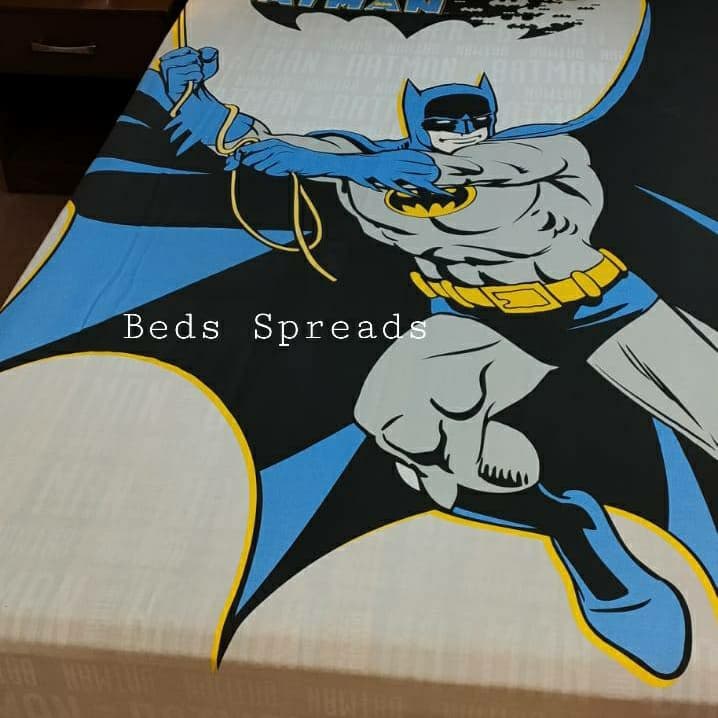 Blue Batman Bedsheet NBJ
