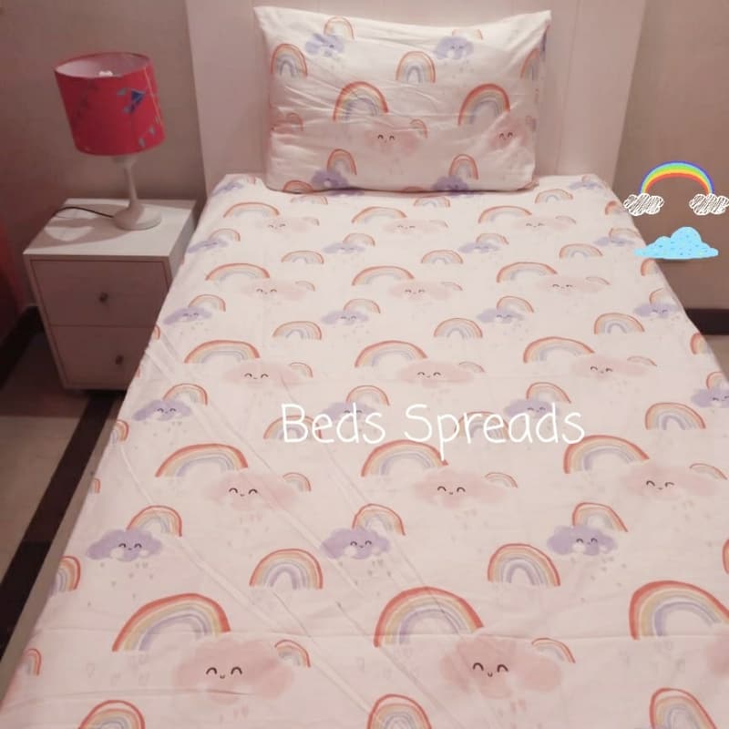 Clouds n rainbow single