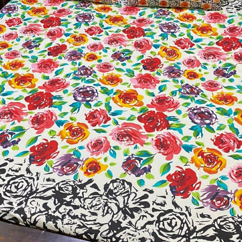 Roses n Roses bedsheet