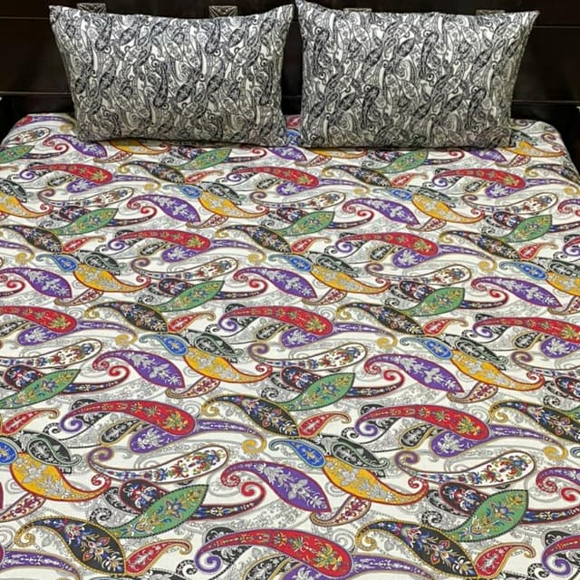 Paisleys galore bedsheet