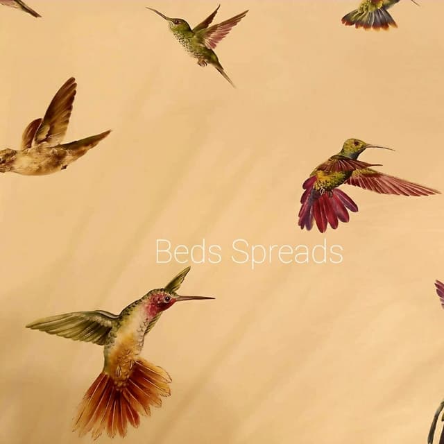 Sapphire Percale Birds Sheet